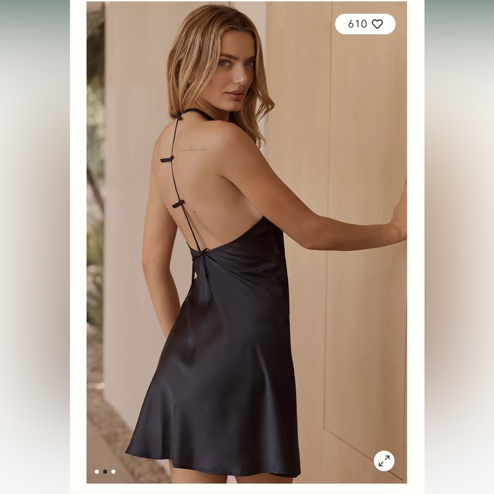 Anthropologie Halter Dress